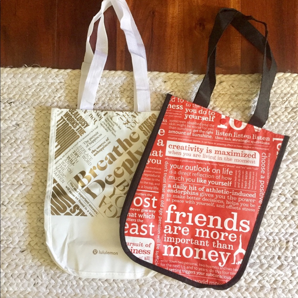 Lululemon Reusable Bags